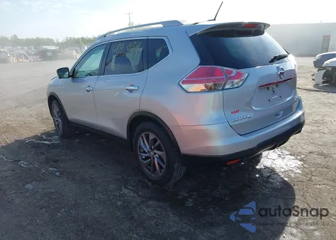 2016 Nissan Rogue Sl from USA, damaged, VIN 5N1AT2MVXGC864796